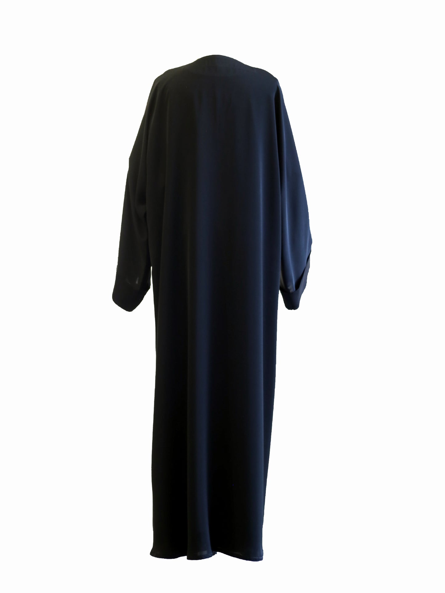 Timeless Elegance: Black Stone & Thread Handwork Abaya