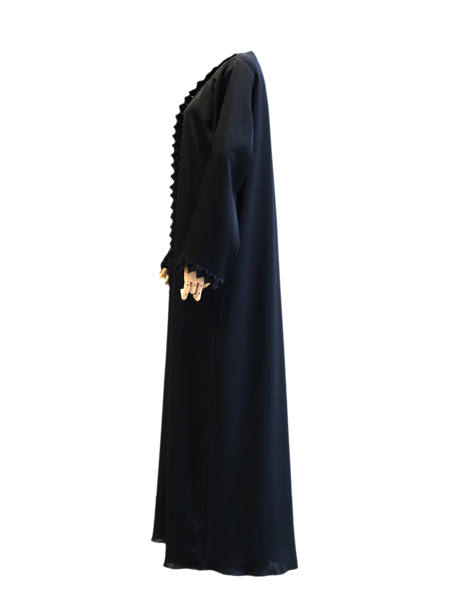 Discover Unmatched Elegance with Our Premium Quality Laser-Cut Layered Pleat Abaya – Perfect for Every Occasion