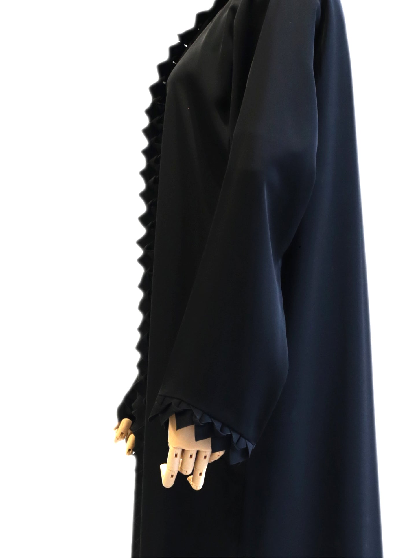 Discover Unmatched Elegance with Our Premium Quality Laser-Cut Layered Pleat Abaya – Perfect for Every Occasion