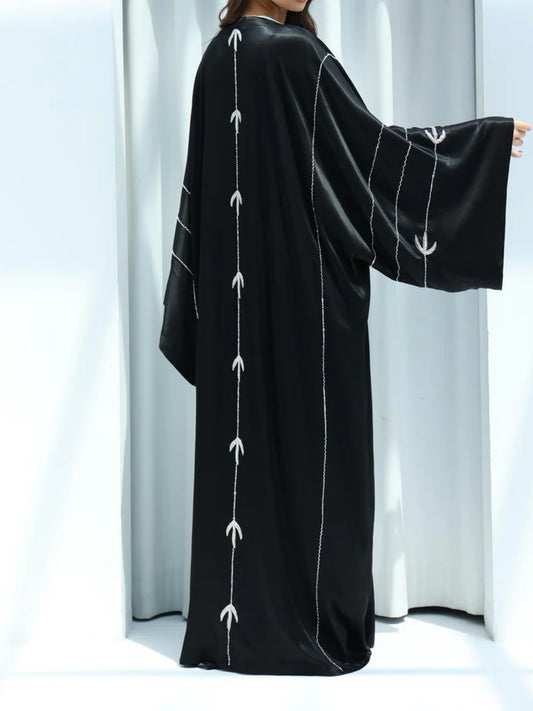 Experience Luxury with Our Stone-Embellished or Hand-Embroidered Abayas