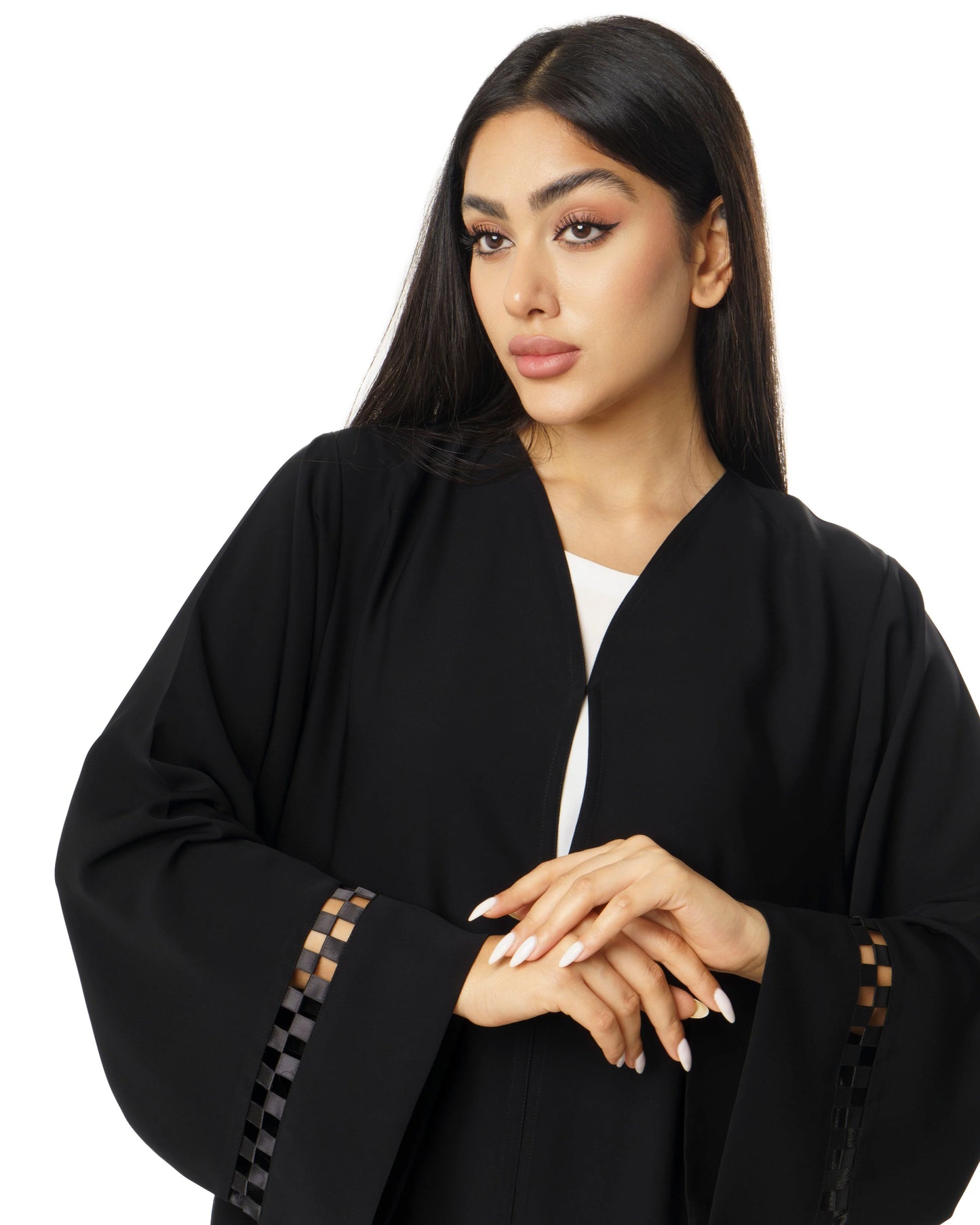 Special Checkered Abaya