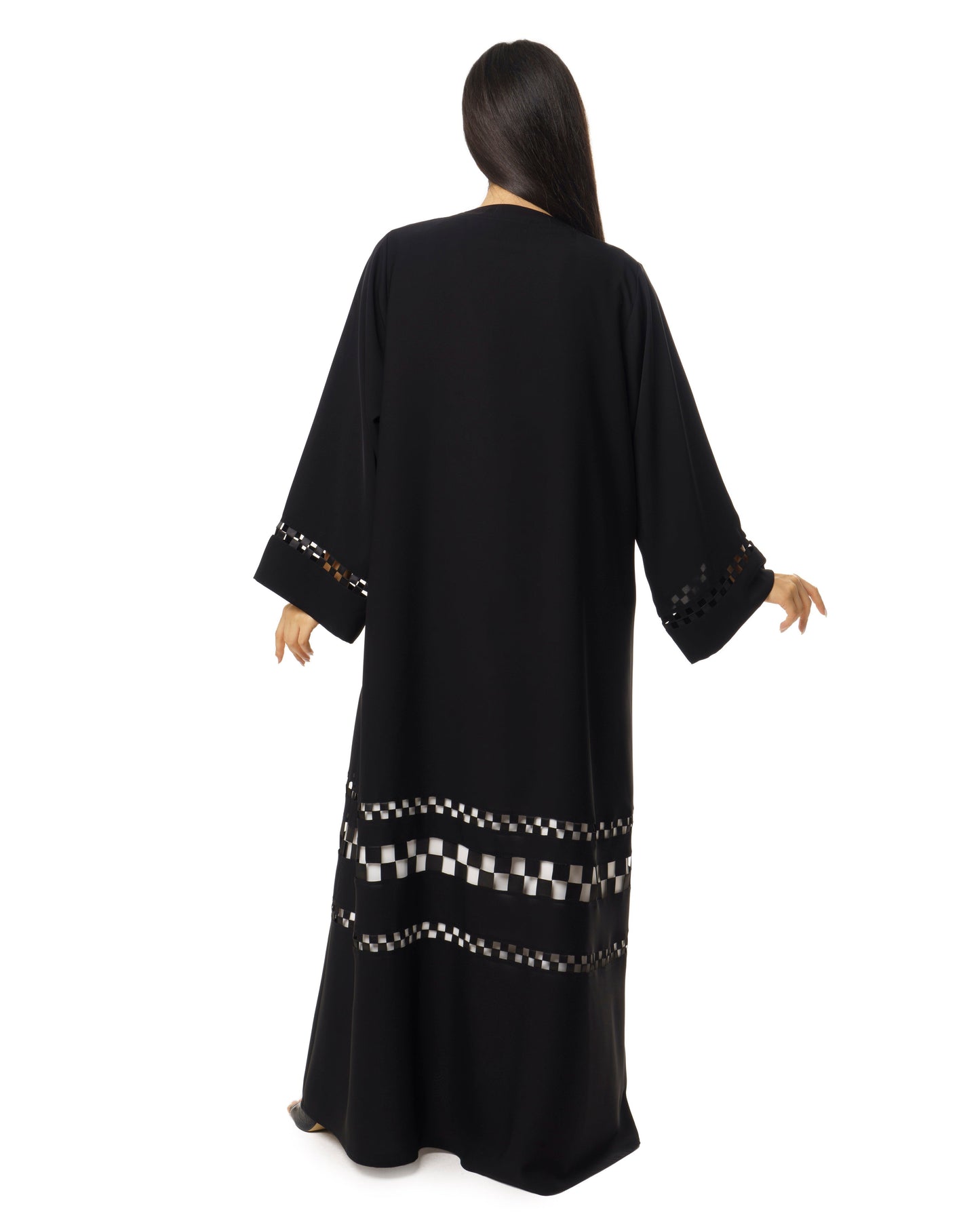 Special Checkered Abaya