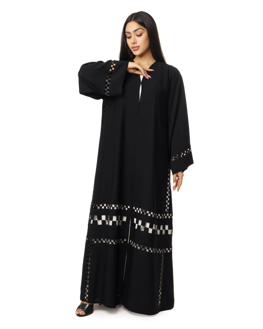 Special Checkered Abaya